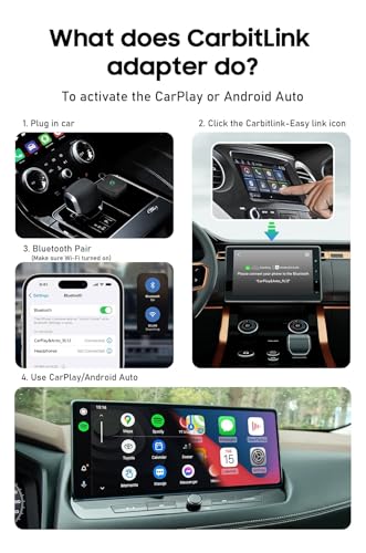 Image of Carbitlink To Wireless Carplay Android Auto Dongle Smartlink CarbitLink To Streaming Box Compatible Vehicle: Jetour, Chery, Hongqi, Changan, JAC, Geely, Baic, GAC, Dongfeng,BYD