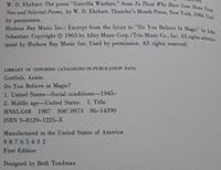 Do You Believe in Magic? 081291225X Book Cover