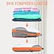 AiQInu Packing Cubes Compression, 5 Stück Packtaschen Kompression Koffer Organizer Set mit Wäschebeutel und Schuhbeutel Ultraleicht, Erweiterbar, Reisepack Organizer für Handgepäck