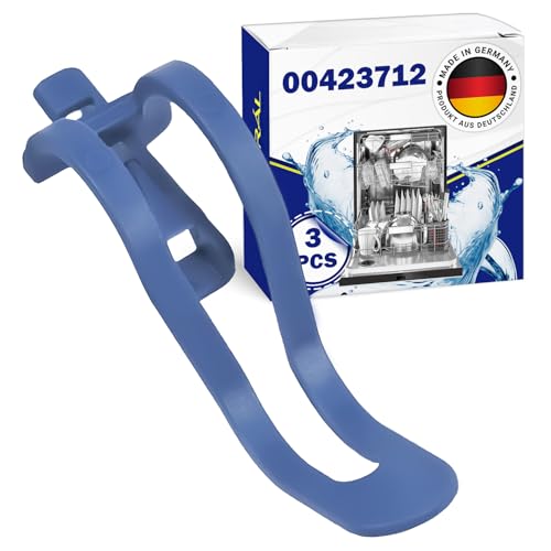 3 Stück Halterung für Kleinteile für Geschirrspüler mit dem Originalcode 00423712 423712 für Bosch für Siemens - MADE IN GERMANY - MONTERAL 3 Stück Halterung für Kleinteile für Geschirrspüler mit dem Originalcode 00423712 423712 für Bosch für Siemens - MADE IN GERMANY - MONTERAL