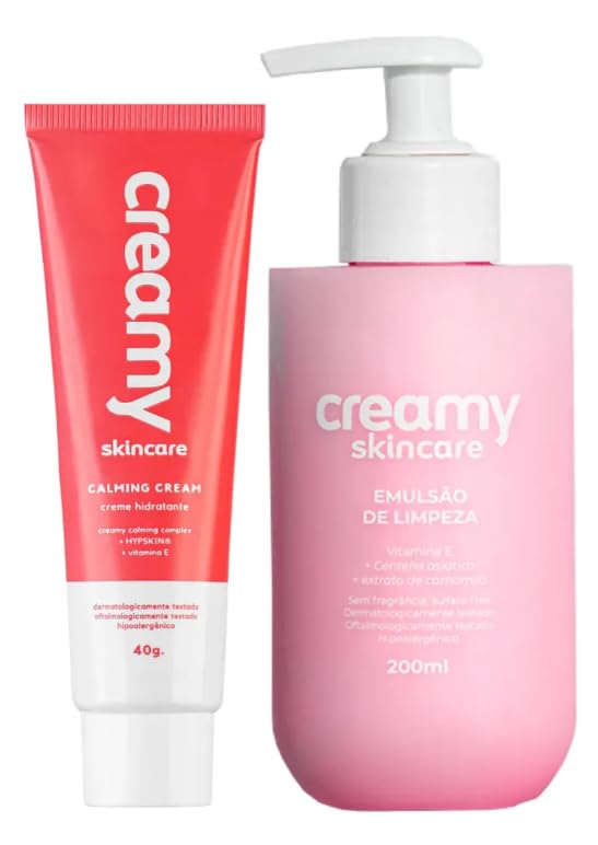 Kit Emulsão de Limpeza + Calming Cream Creamy (2 Produtos