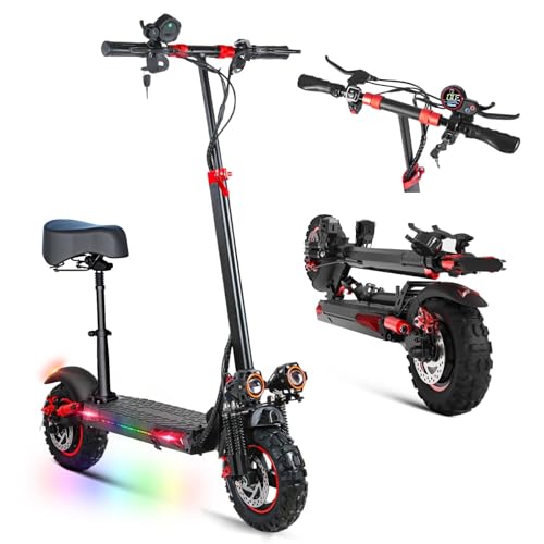 Off-Road Electric Scooter Adults with Seat,1600W/1200W