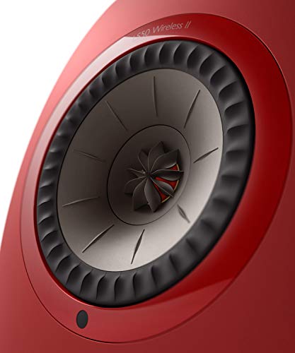 Image of KEF LS50 Wireless II (Pair, Crimson Red)