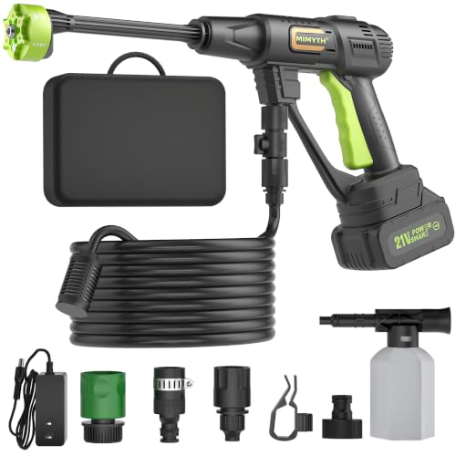 Cordless Pressure Washer, Handheld Portable Battery Cordless...