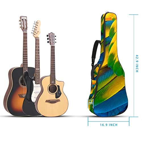 Housse de transport étanche pour guitare avec bandoulière réglable, Multicolore 02, 42.9×16.9×4.7 in, Organiseur de sac - Les Beatles, Paul McCartney, John Lennon, RIngo Starr, George Harrison Housse de transport étanche pour guitare avec bandoulière réglable, Multicolore 02, 42.9x16.9x4.7 in, Organiseur de sac – Image 6