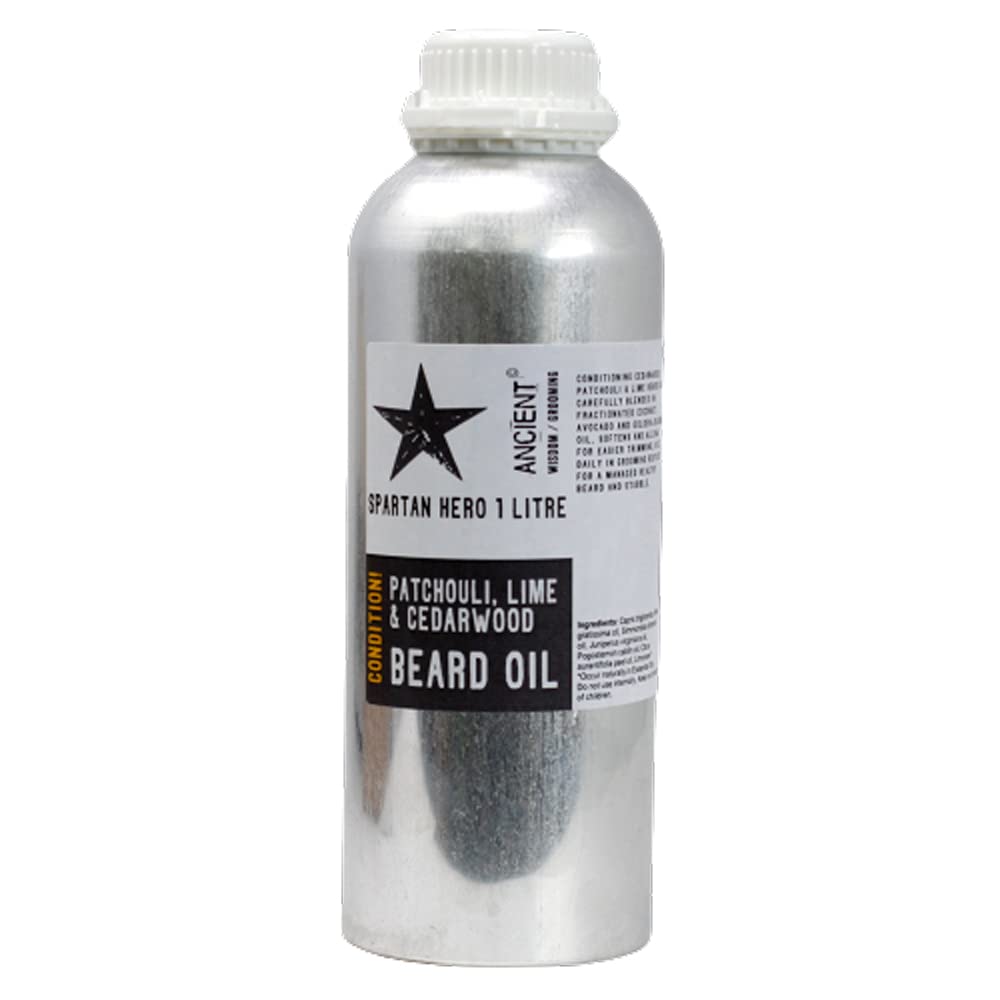 1 Litre Beard Oil - Spartan Hero - Stan!