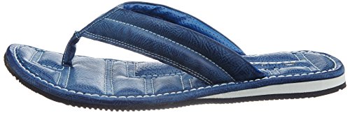 Image of Bata Men's Blue Hawaii House Slippers - 7 UK (8719027)
