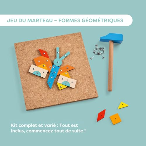 Jeu du marteau HABA en bois, le cadeau d'anniversaire idéal dès 3 ans