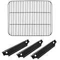 Adviace Replacement Parts for Dyna-Glo DGC310CNP DGC310CNP-D DGC310BNP-D DGC310RNP-D, 70-01-673 Heat Tents and Grill Grates for Dyna-Glo DGC310CNP-D 3-Burner Open Cart Propane Gas Grill