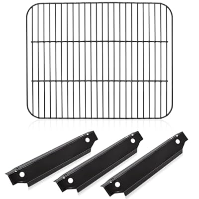 Adviace Replacement Parts for Dyna-Glo DGC310CNP DGC310CNP-D DGC310BNP-D DGC310RNP-D, 70-01-673 Heat Tents and Grill Grates for Dyna-Glo DGC310CNP-D 3-Burner Open Cart Propane Gas Grill