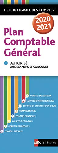 Télécharger Plan comptable général 2020/2021 - Liste intégrale des comptes livre En ligne