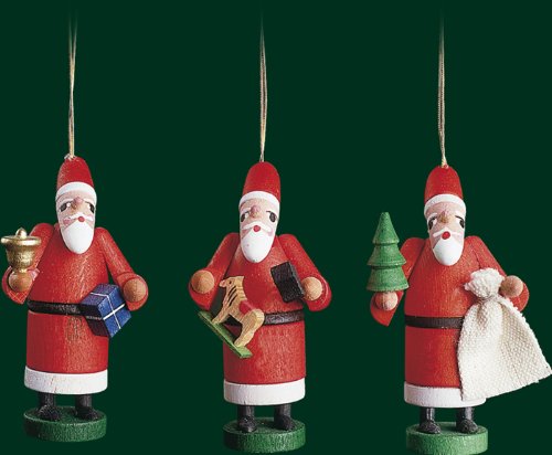 Décoration d'arbre de Noël Père Noël 7cm Rudolphs Schatzkiste