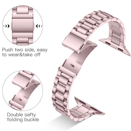Wepro Straps Compatible with Apple Watch Strap 40mm 38mm 41mm 42mm for Women/Men - Image 2
