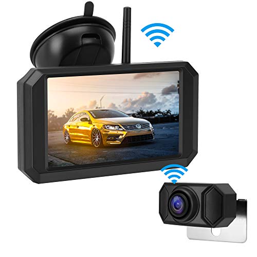 Jansite HD 720P Kit cámara Marcha Atrás Inalámbrica