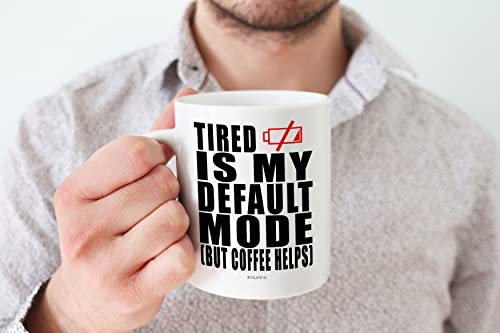 Novelty Gift Mug, Default Mode, Mug Present Gift for Wife Husband Work Colleague Brother Auntie Uncle Sister Best Friend - Image 4