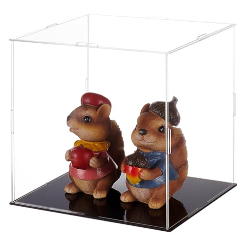 FINGERINSPIRE Vitrinas de plástico para...