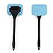 FULL WERK Microfiber Windshield Cleaner Multipurpose Microfiber Car Duster Windshield Cleaner Auto Glass Window Brush with Long Handle and Pivoting Head