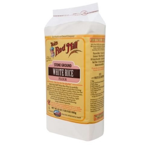Bobs Red Mill White Rice Flour, 25 libras - 1 cada una.