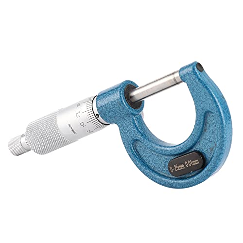 Micrómetro mecánico para medición exterior 0-25mm miniatura 2