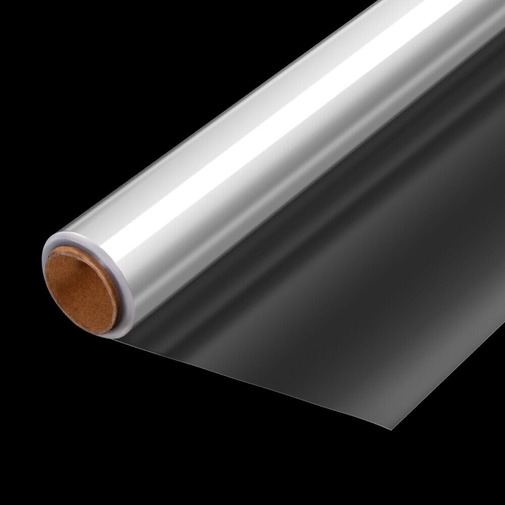 Rosy.Moment Packing Roll Transparent Clear Cellophane Wrap Roll, Flowers Baskets Food Gift Crystal Wrappings Paper Safe Paper, thickness 2.3cc Size 1Mtr x 5Meters