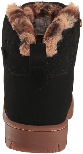 DC Women's Manteca 4 Winter Cold Weather Casual Snow Boot Rain, DK Chocolate/Leopard, 5 | Image 2