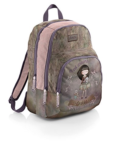 Anekke Mochila Grande Triple Zainetto per bambini