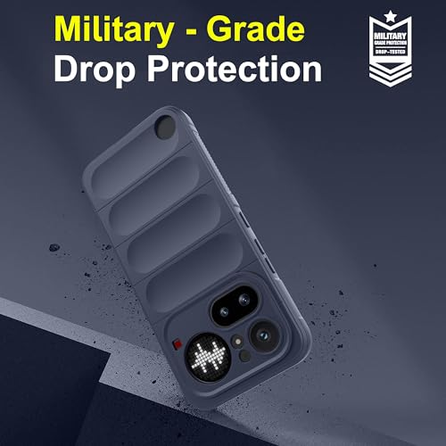Image of Zapcase Back Case Cover for Nothing Phone (4a) Pro | Compatible for Nothing Phone (4a) Pro Back Cover | Liquid Silicon Magic Case with Camera Protection | Sapphire