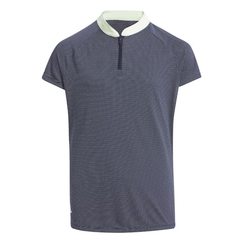 Image of adidas girls Zip Golf Polo Shirt