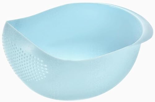 Colador de arroz y juego de cucharas de paleta para cocinarservir, colador de arroz Lavadora de arroz, cuenco de lavado de arroz, colador de arroz,