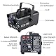 Nebelmaschine Mini, 500W Nebelmaschine, Smoke Machine mit RGB Effekt, 13 Farben 10 LED Licht Fog Rauchmaschine, mit 2 Kabelloser & 1 Kabelgebundener Fernbedienung, für Halloween Weihnachten DJ Party