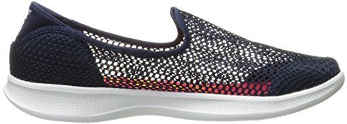 Skechers Performance Women's Go Step Lite-Whispy Walking Shoe,Navy/White,5.5 M US