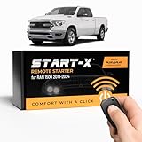 Start-X Remote Starter Kit for 2019-2024 RAM 1500 Push to Start || Plug N Play || 3X Lock to Remote Start