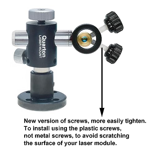 image for Quarton QLM-1125 Laser Module Mount Holder, 6mm to 12.5mm, New tighten