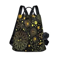 Mnsruu Space Galaxy Anti-Theft Backpack Purse for Women Fashion Bag Travel School Back Pack Rucksack Shoulder Bag