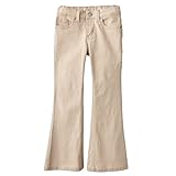SONOMA Goods for Life Girl's Sandy Tan Bootcut Jeans Khaki (4 AVE)