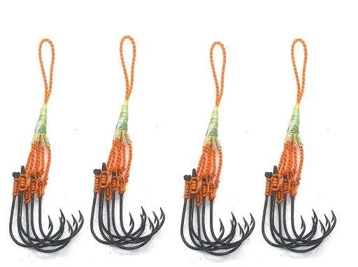 Fishing Hook Jhupi for katla rohu and mrigel Pack of 4-image-33