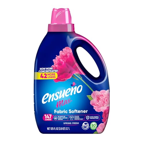 Ensueño Max Liquid Fabric Softener - Spring Fresh Scent -