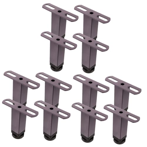 IMIKEYA 12 Pcs Bed Support Frame Adjustable Table Legs Bed Legs Replacement Bed Frame Riser Bed Frame Center Support Bed Slats with Center Support Adjustable Bed Supports Bed Slats Support