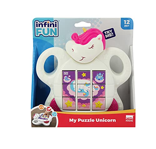 Infini Fun, Mon Rouli puzzle Renard, jouet d'éveil, jouet premier âge, orange, 1 an et plus Cover