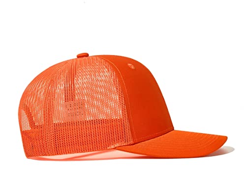 Image of Quanhaigou Trucker Hat - Mesh Snap Back - Unisex Adjustable Baseball Cap - Outdoor Hats for Men Women