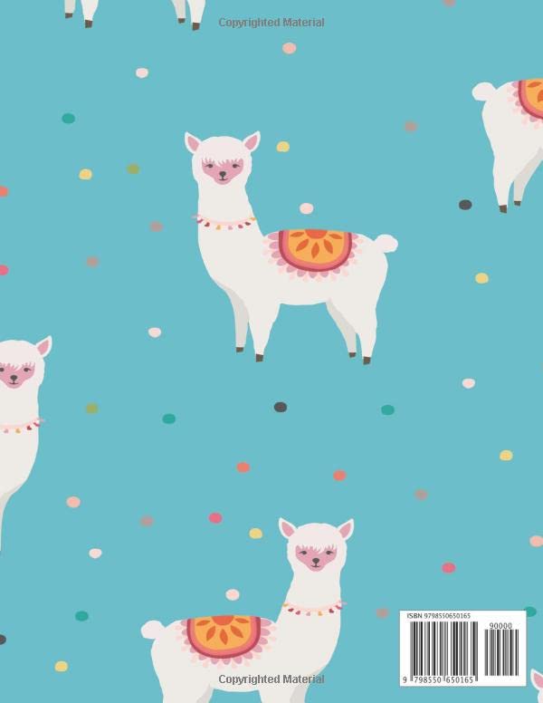 Llama Coloring Book For Kids: Awesome Llama Illustrations And Designs To Color, Amazing Coloring Pages For Children image 3
