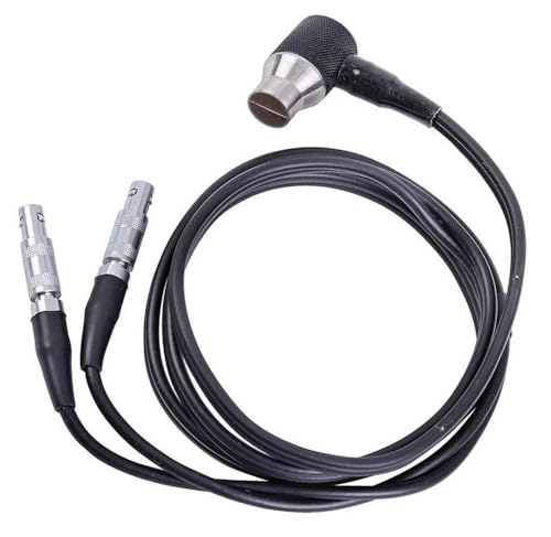 Sensor para medidor ultrasónico de espesores TM8812, transductor de 5 MHz y diámetro Φ8 mm para medidor digital de espesores ultrasónicos TM8812 miniatura 3