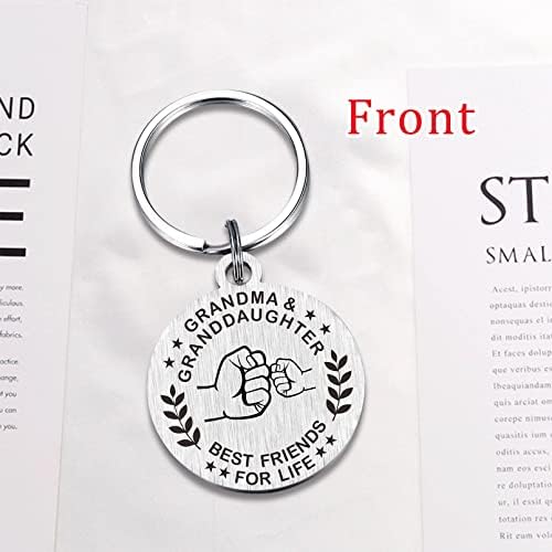 FALOGI Grandma Gifts, Grandma Keychain, Grandmother Birthday, I Love You Grandma