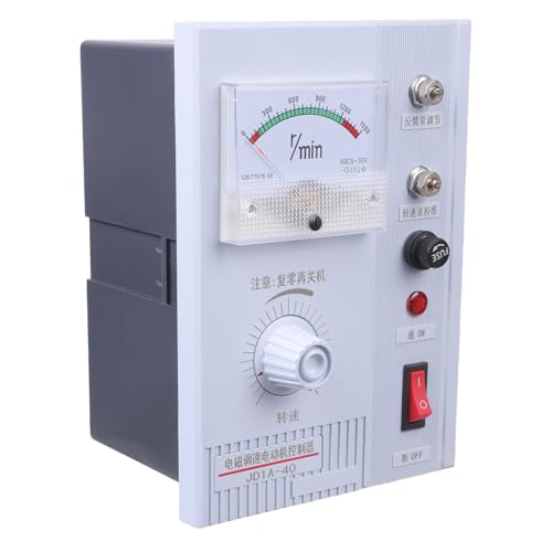Control de velocidad JD1A-40 para motor industrial de ventiladores y bombas con panel claro