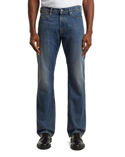 G-STAR Herren Dakota Regular Straight Jeans, Blau (Antique Faded Blue Heron D23691-D776-H782), 28W / 32L – Ansicht 1