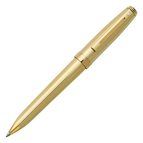 Sheaffer Prelude, Fluted 22KT Gold Plate, 22KT Gold Trim, Ballpoint (E236851)