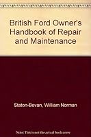 British Ford Owner's Handbook of Repair and Maintenance B0007G217W Book Cover
