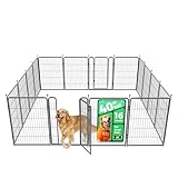 FXW Aster Dog Playpen Designed for Yard, 40inch 16 Panels