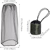 2 Pack Mosquitera Premium para Cabeza, Máscara Protectora para Apicultores para Hombre y Mujer, Exterior contra Mosquitos y Bichos miniatura 3