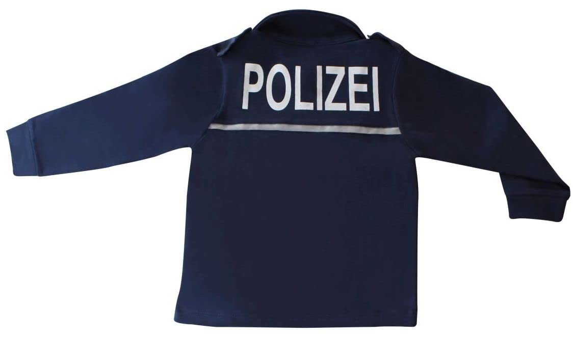 Pigiama in due pezzi per bambini, con maglietta a maniche lunghe e pantaloni lunghi, in cotone, prodotto da commercio equo e solidale, colore blu